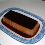 flan de chocolate