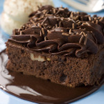 brownie de chocolate con nueces