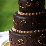 Tarta de Boda de Chocolate